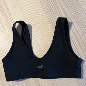 Set Active Onyx Dip Bra